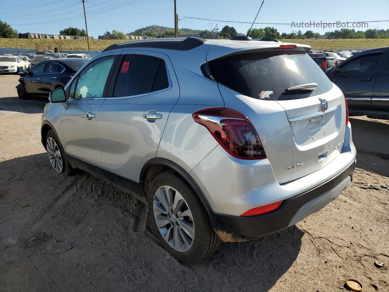 2018 Buick Encore Preferred Silver vin: KL4CJASB8JB604989