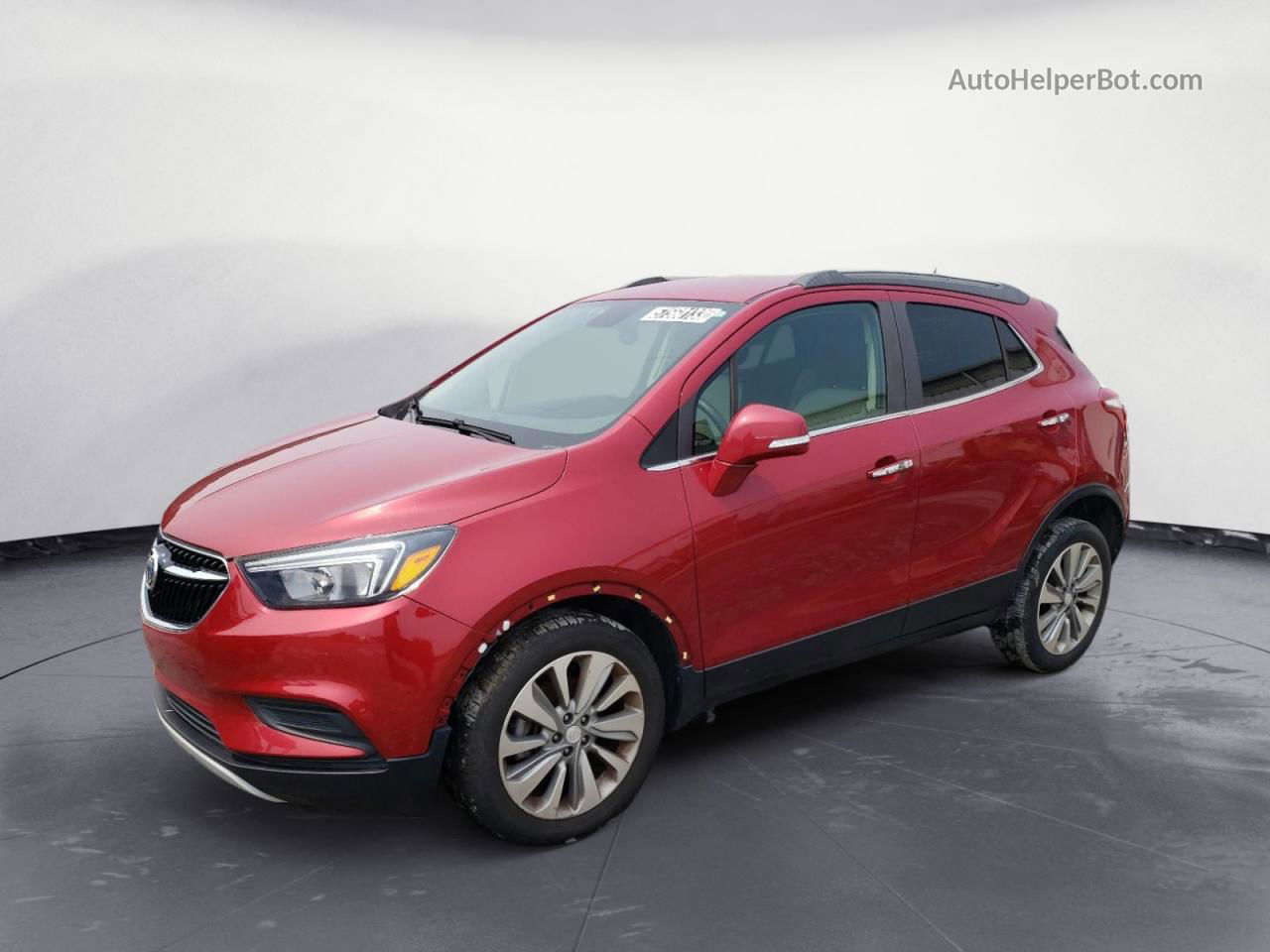 2018 Buick Encore Preferred Red vin: KL4CJASB8JB620707