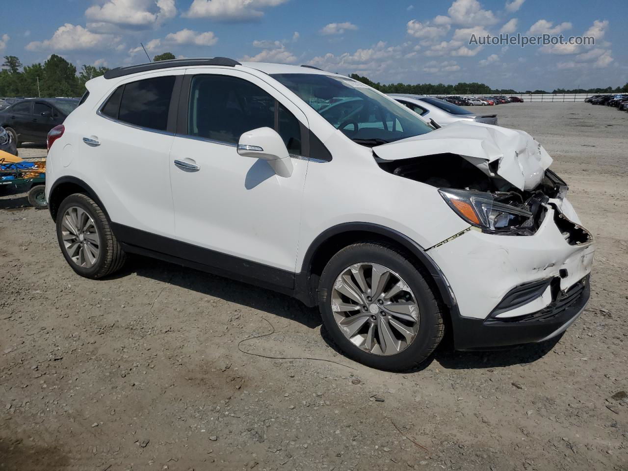 2018 Buick Encore Preferred White vin: KL4CJASB8JB651911