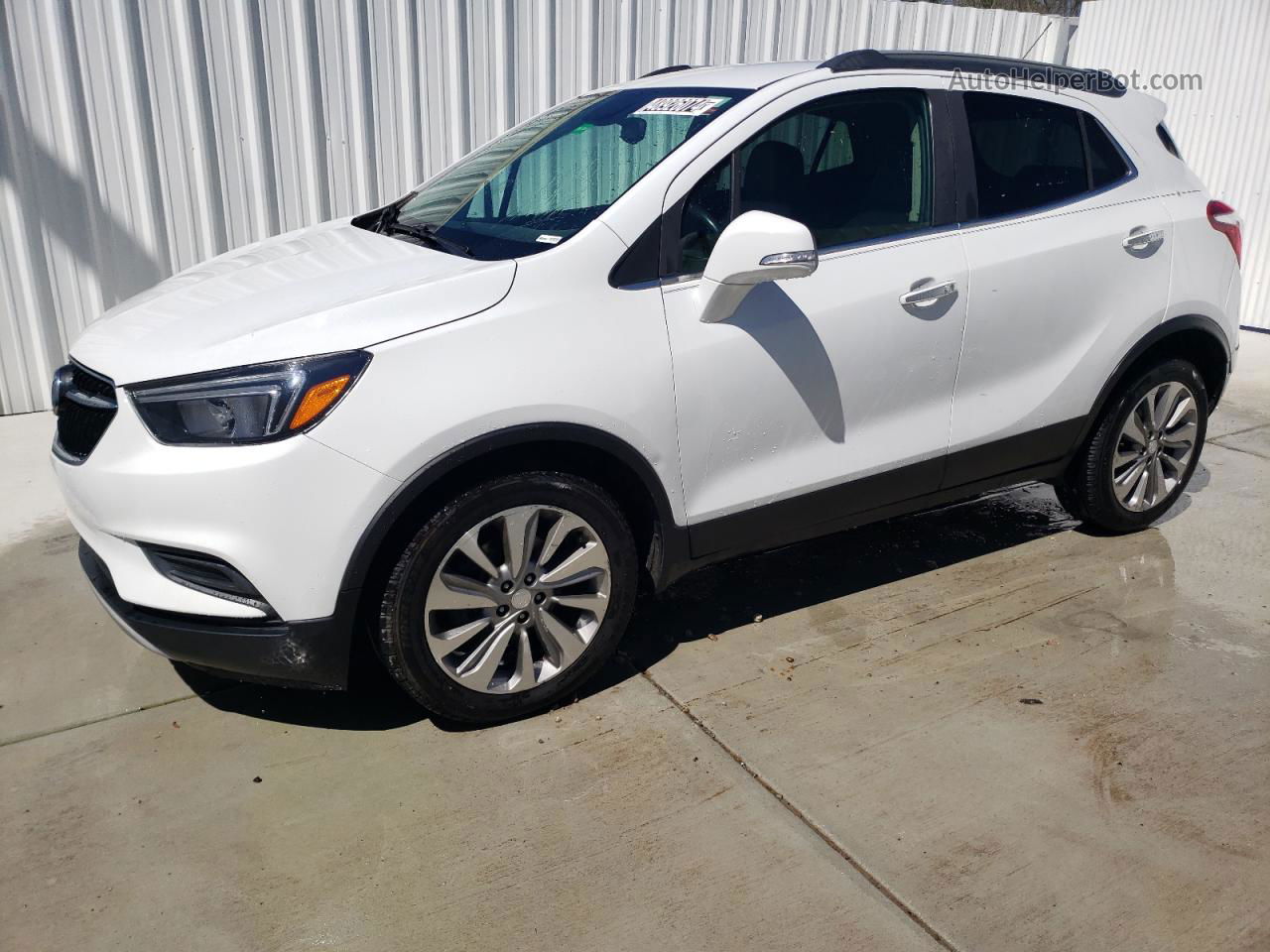 2018 Buick Encore Preferred White vin: KL4CJASB8JB695228