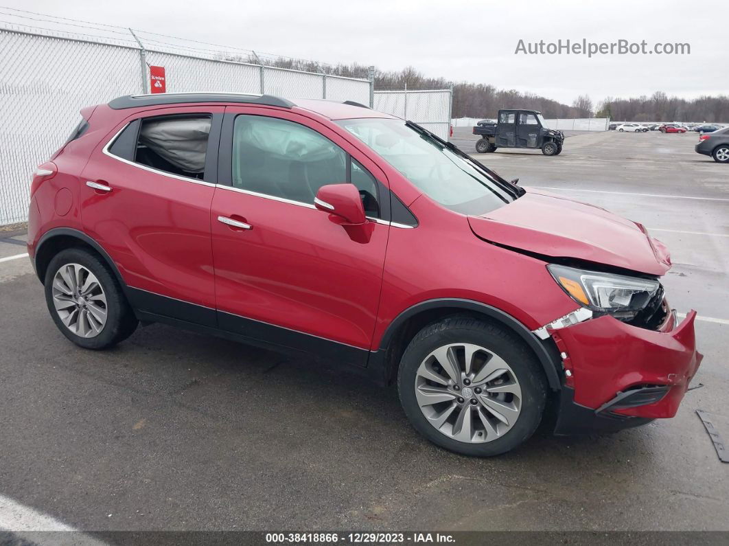 2019 Buick Encore Fwd Preferred Red vin: KL4CJASB8KB710814