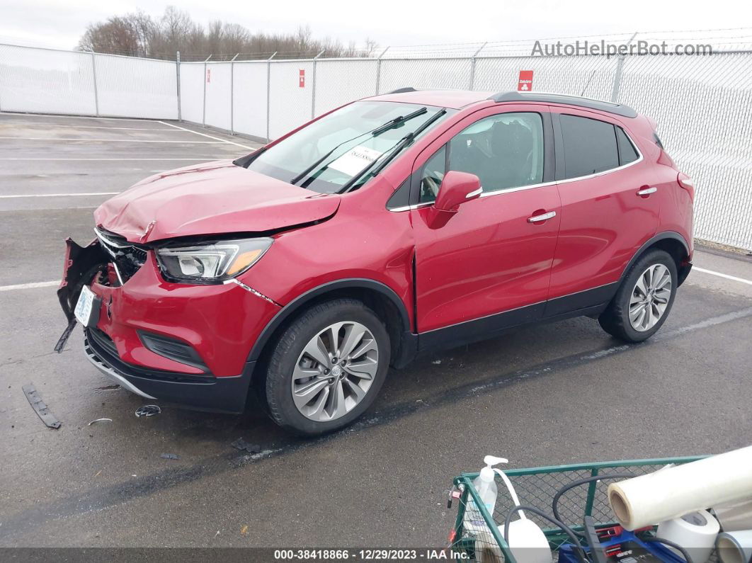 2019 Buick Encore Fwd Preferred Red vin: KL4CJASB8KB710814