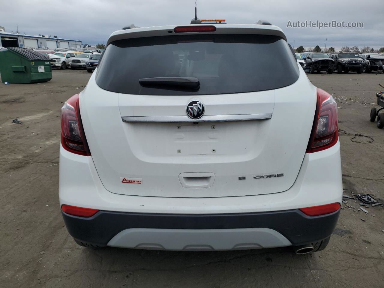 2019 Buick Encore Preferred Белый vin: KL4CJASB8KB713065