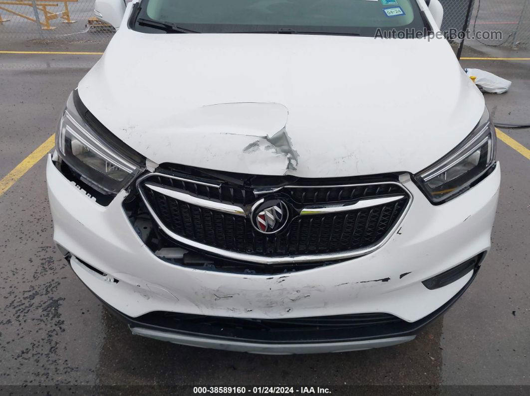 2019 Buick Encore Fwd Preferred White vin: KL4CJASB8KB739889