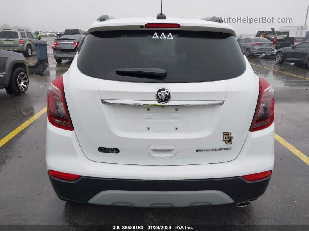 2019 Buick Encore Fwd Preferred White vin: KL4CJASB8KB739889