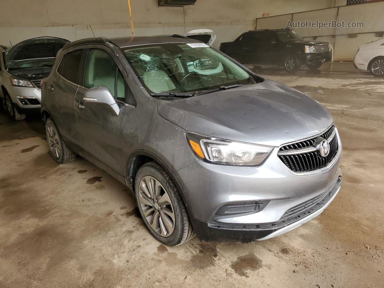 2019 Buick Encore Preferred Gray vin: KL4CJASB8KB740430