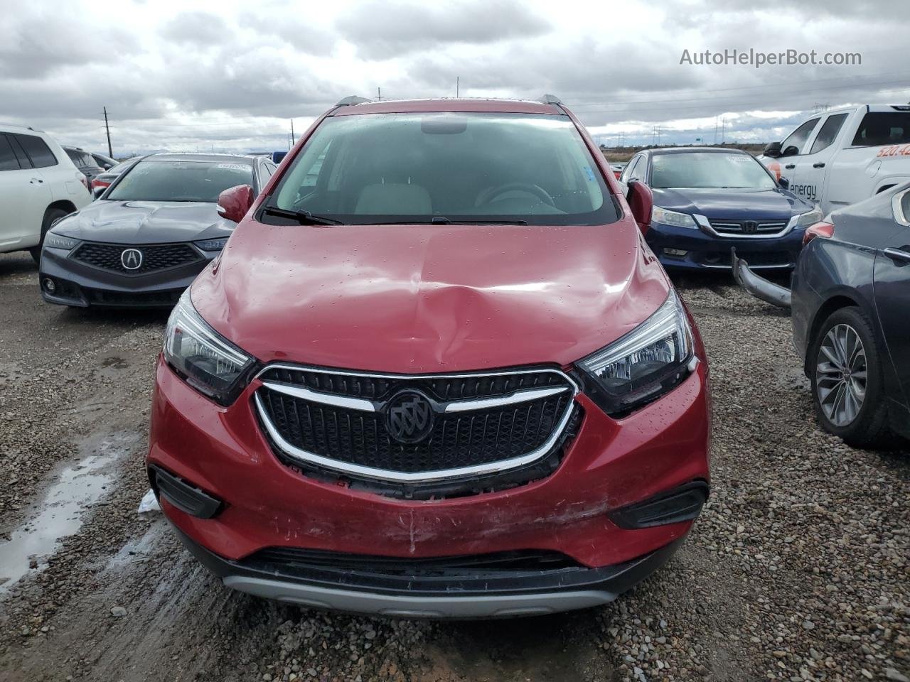 2019 Buick Encore Preferred Red vin: KL4CJASB8KB772598