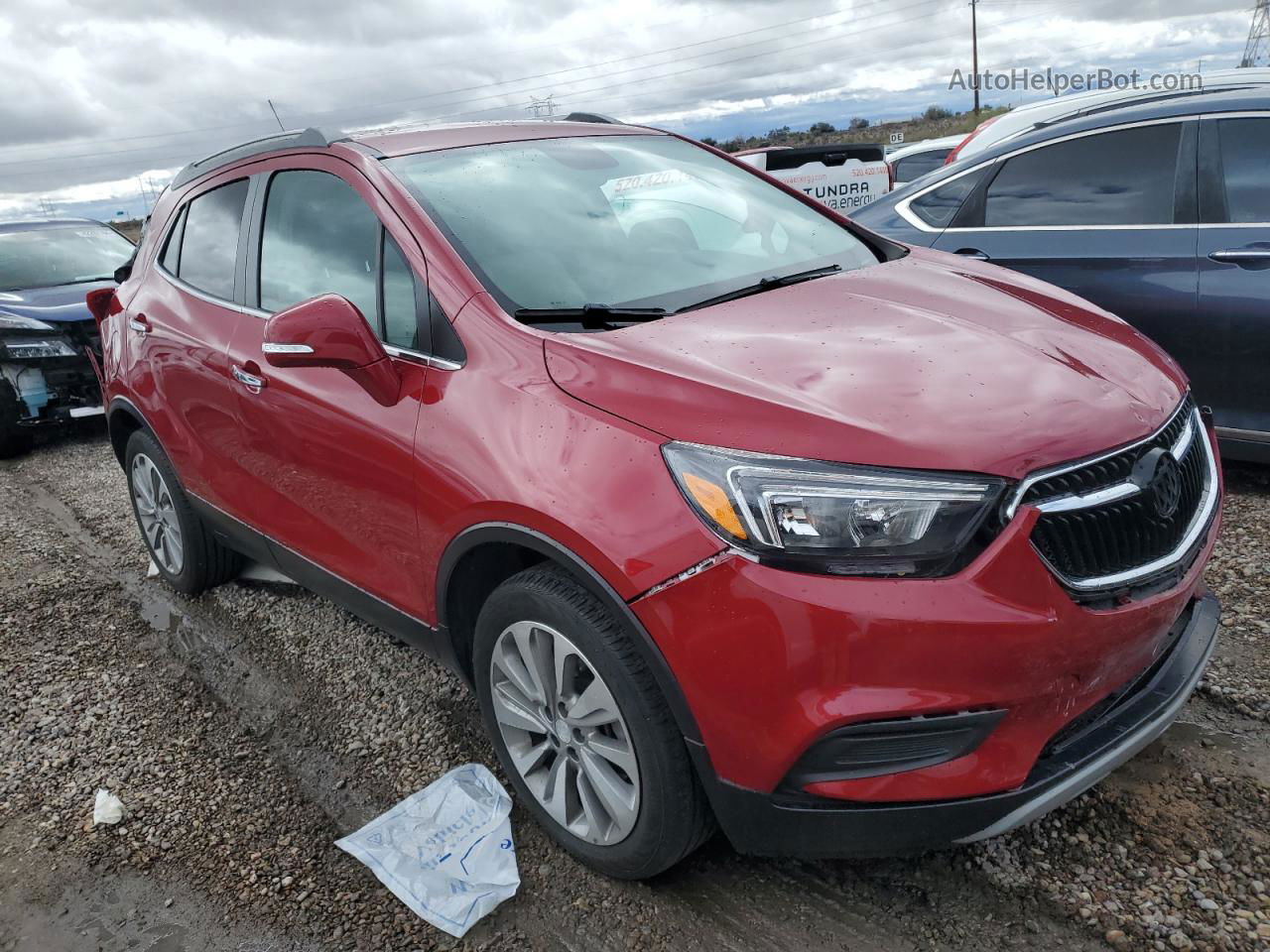 2019 Buick Encore Preferred Red vin: KL4CJASB8KB772598