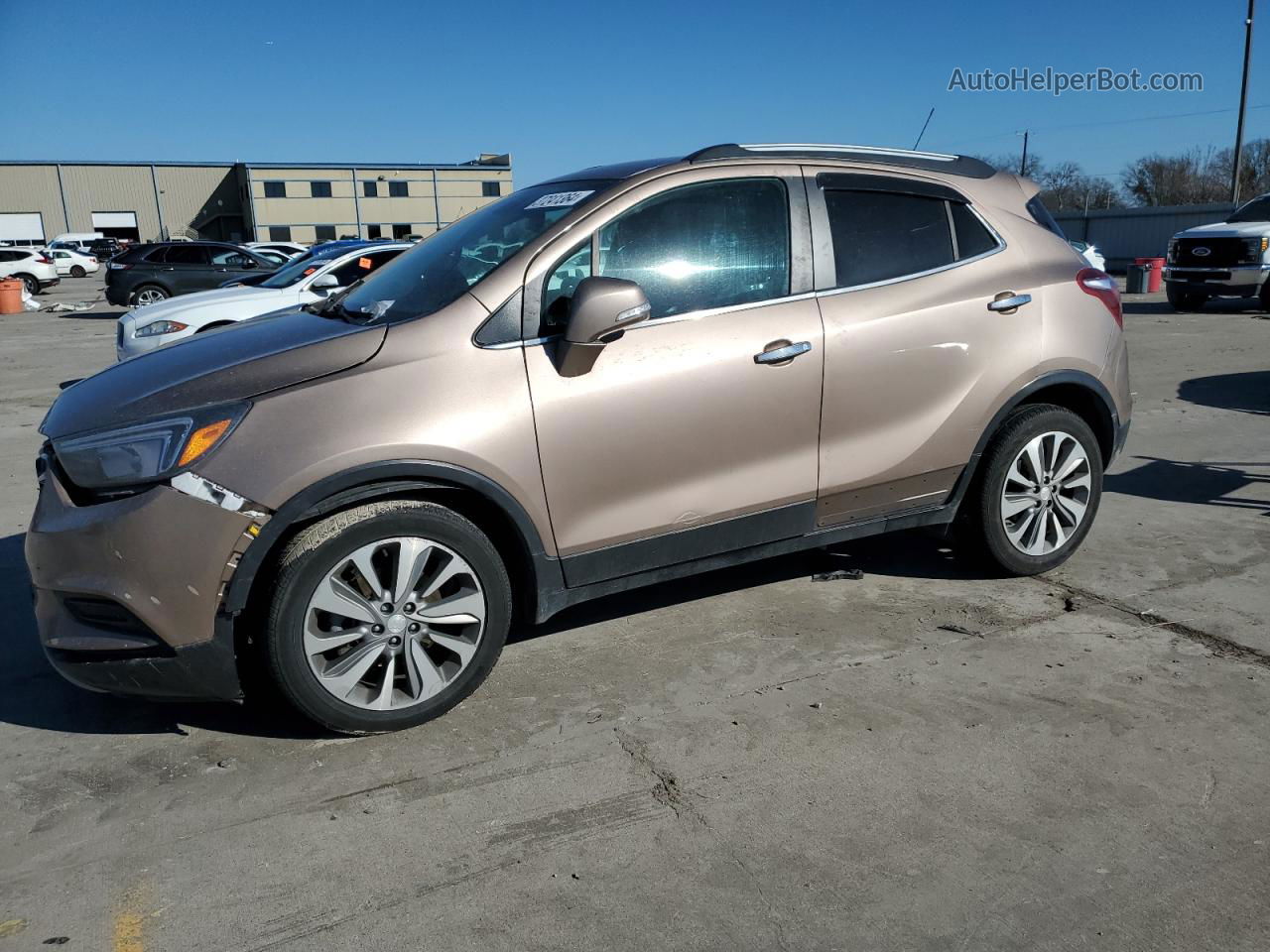 2019 Buick Encore Preferred Золотой vin: KL4CJASB8KB773654