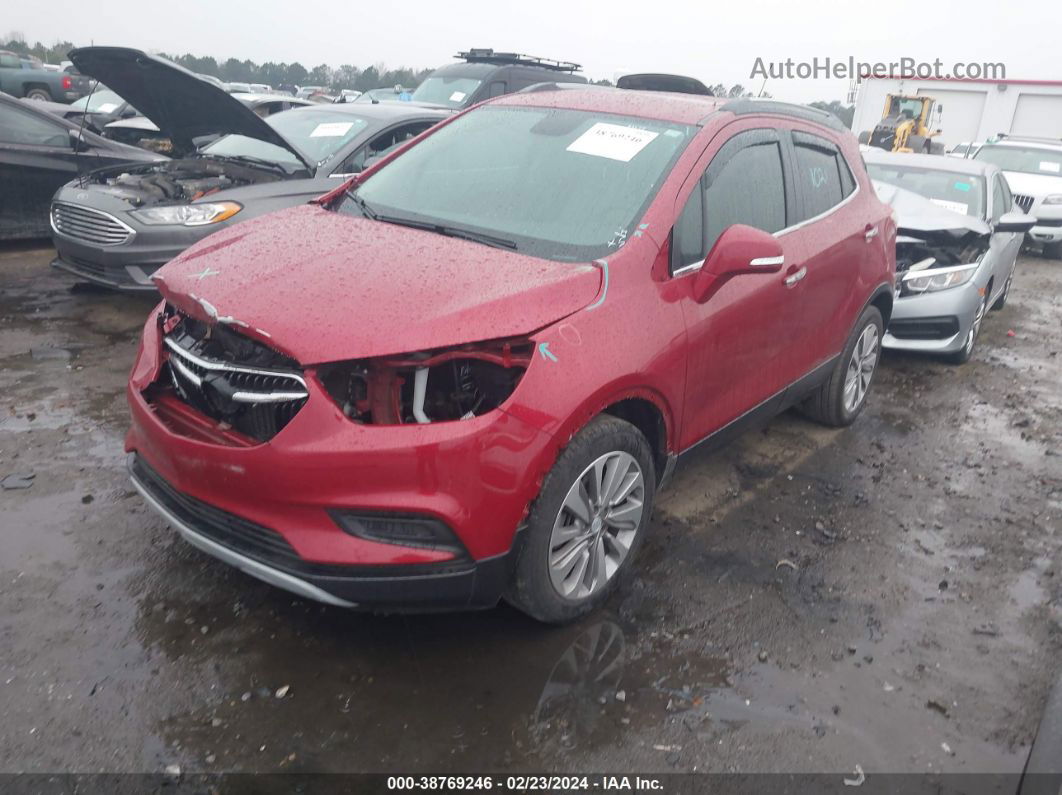 2019 Buick Encore Fwd Preferred Red vin: KL4CJASB8KB773783