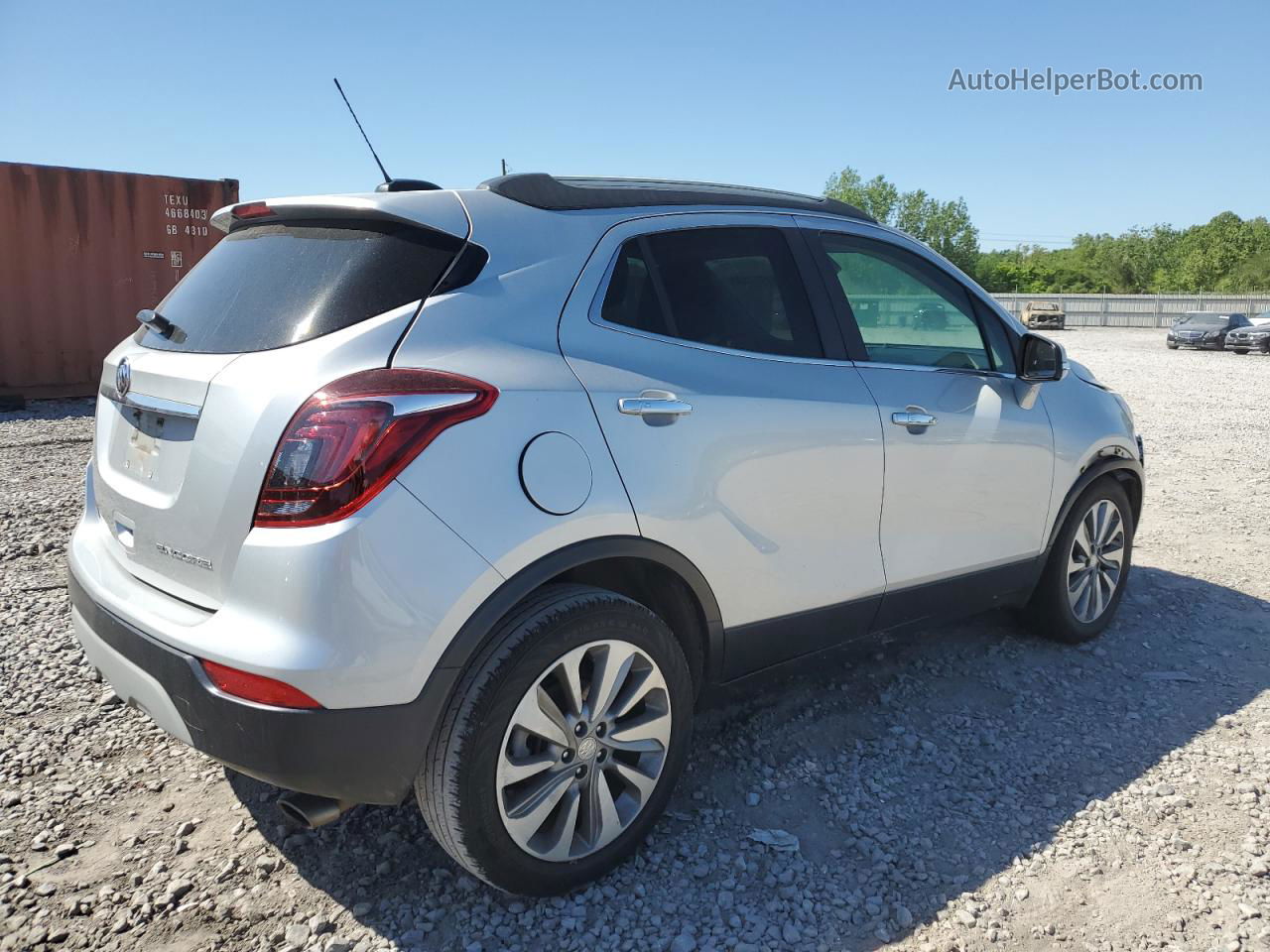 2019 Buick Encore Preferred Silver vin: KL4CJASB8KB785450