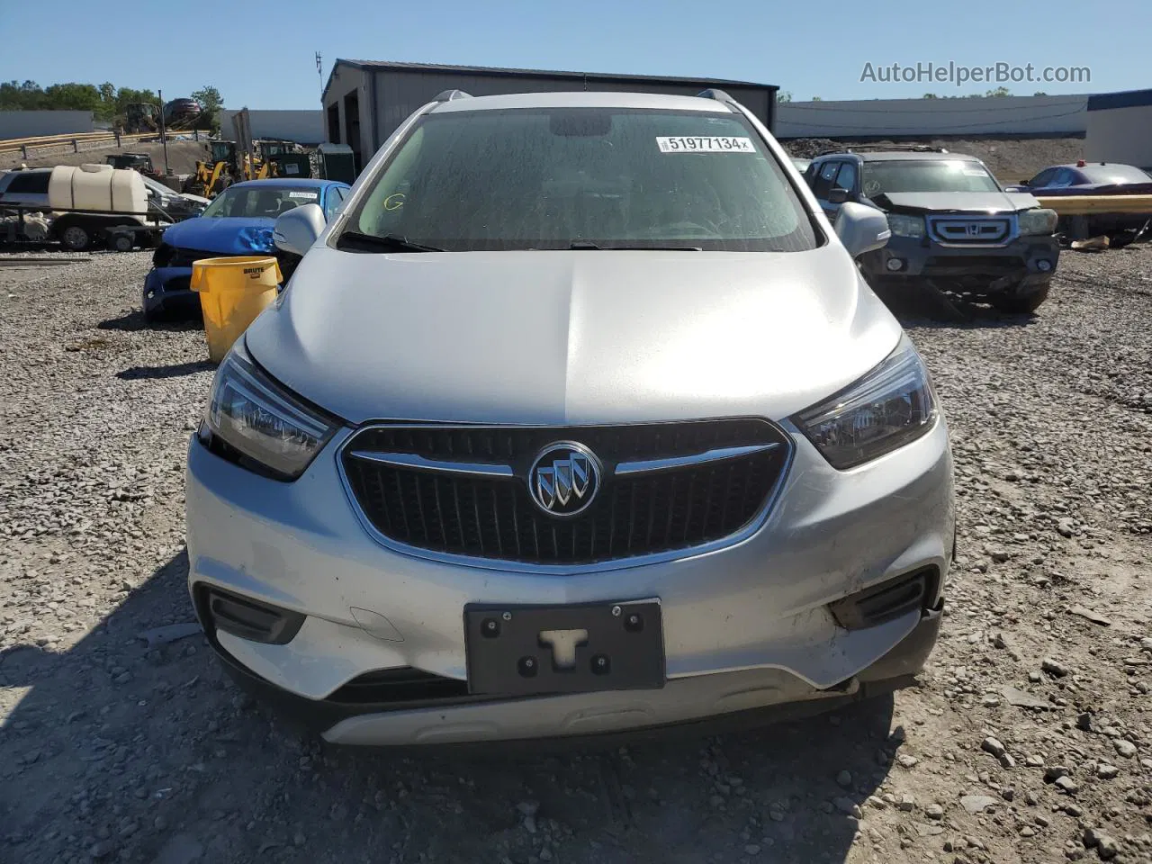 2019 Buick Encore Preferred Silver vin: KL4CJASB8KB785450