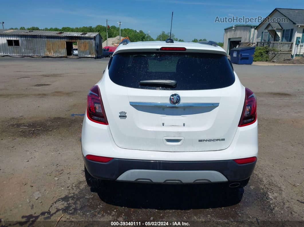 2019 Buick Encore Fwd Preferred White vin: KL4CJASB8KB812047