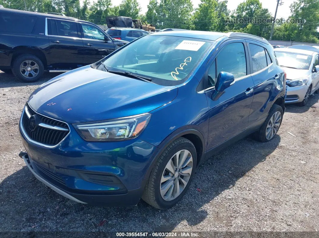 2019 Buick Encore Fwd Preferred Blue vin: KL4CJASB8KB820858