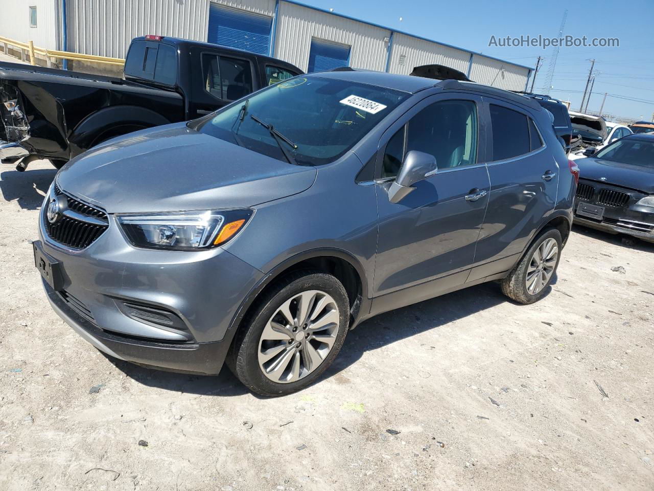 2019 Buick Encore Preferred Серый vin: KL4CJASB8KB850376