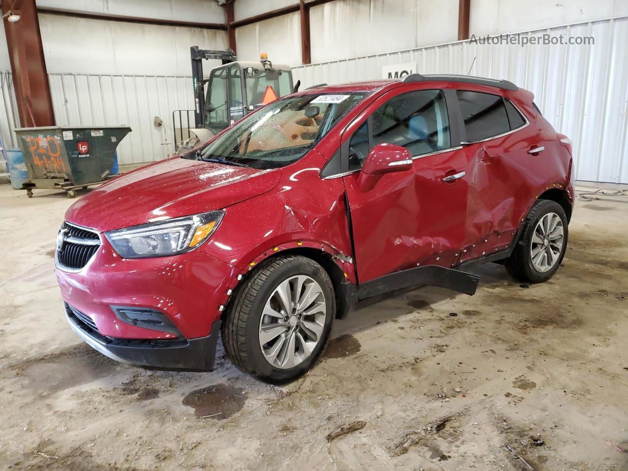 2019 Buick Encore Preferred Red vin: KL4CJASB8KB857635