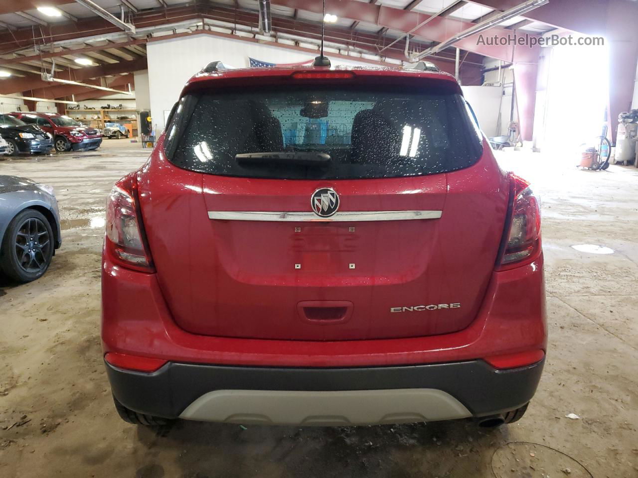 2019 Buick Encore Preferred Red vin: KL4CJASB8KB857635