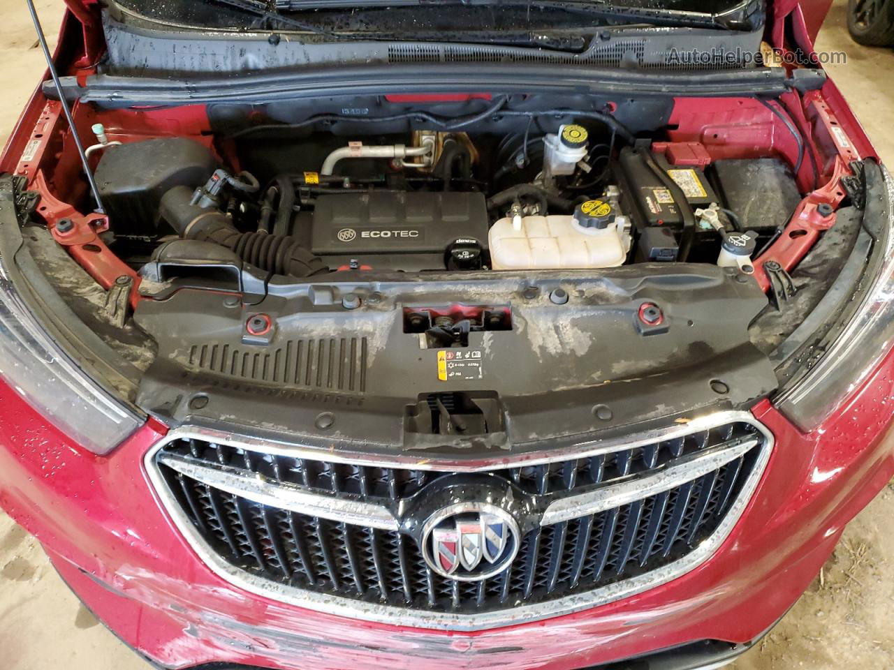 2019 Buick Encore Preferred Red vin: KL4CJASB8KB857635