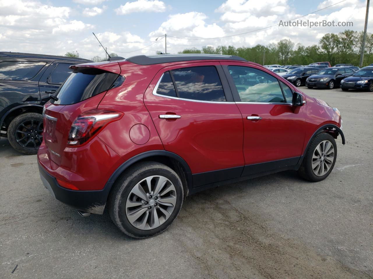 2019 Buick Encore Preferred Красный vin: KL4CJASB8KB879845