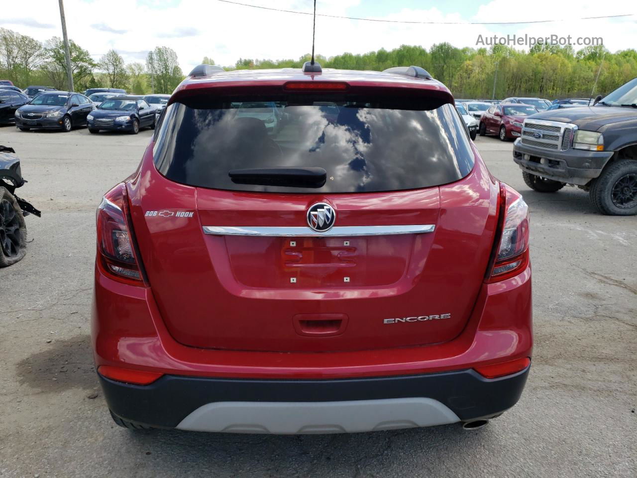 2019 Buick Encore Preferred Красный vin: KL4CJASB8KB879845