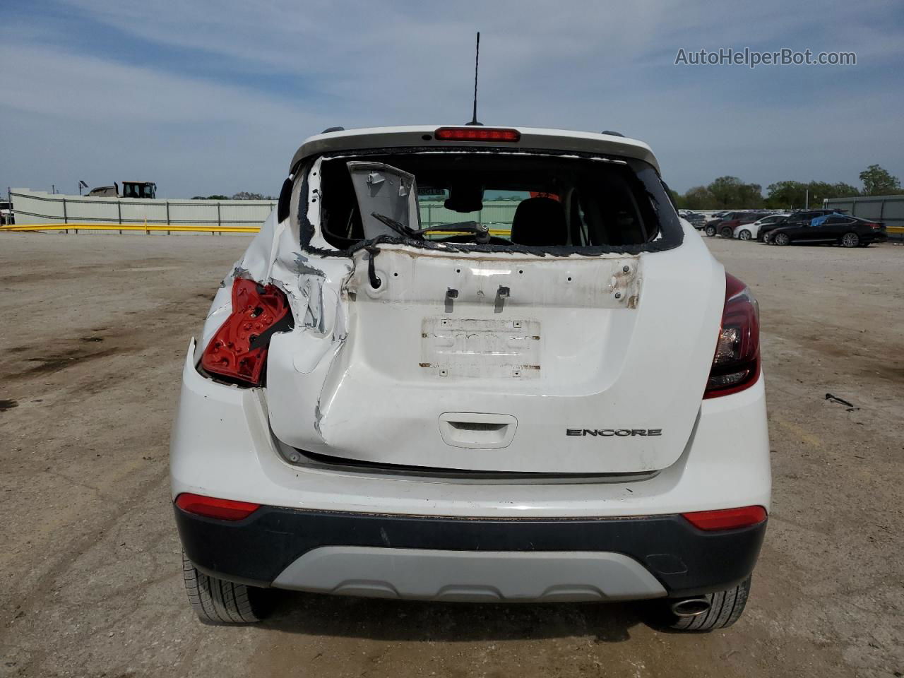 2019 Buick Encore Preferred White vin: KL4CJASB8KB882163