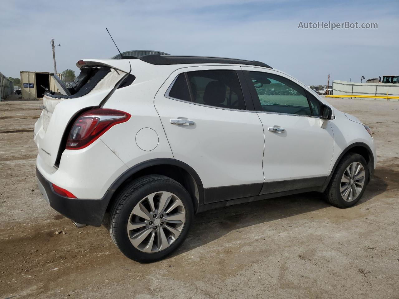 2019 Buick Encore Preferred White vin: KL4CJASB8KB882163