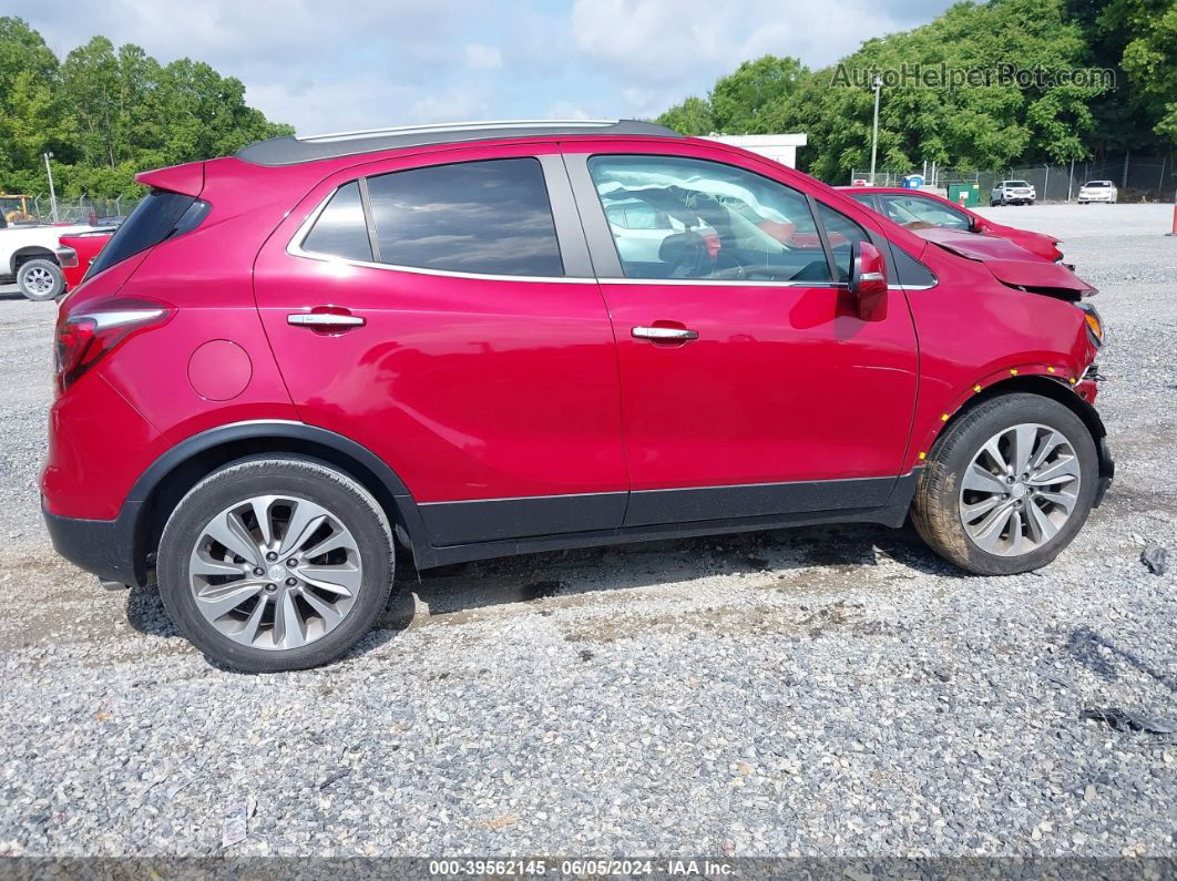 2019 Buick Encore Fwd Preferred Red vin: KL4CJASB8KB887654