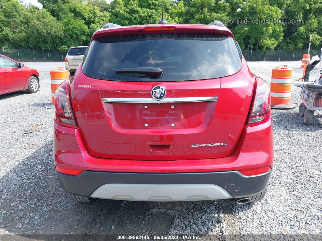 2019 Buick Encore Fwd Preferred Red vin: KL4CJASB8KB887654