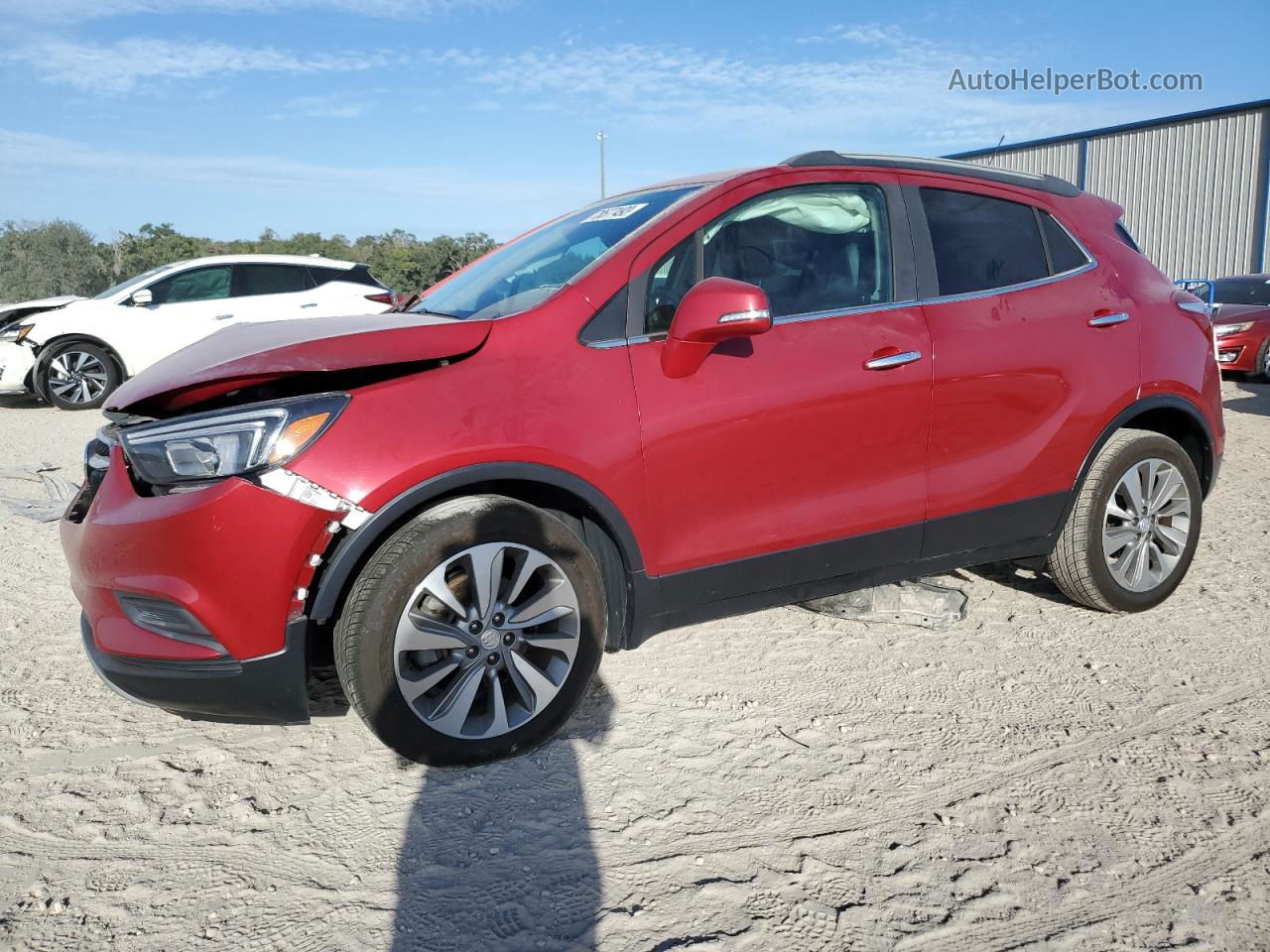 2019 Buick Encore Preferred Burgundy vin: KL4CJASB8KB962014