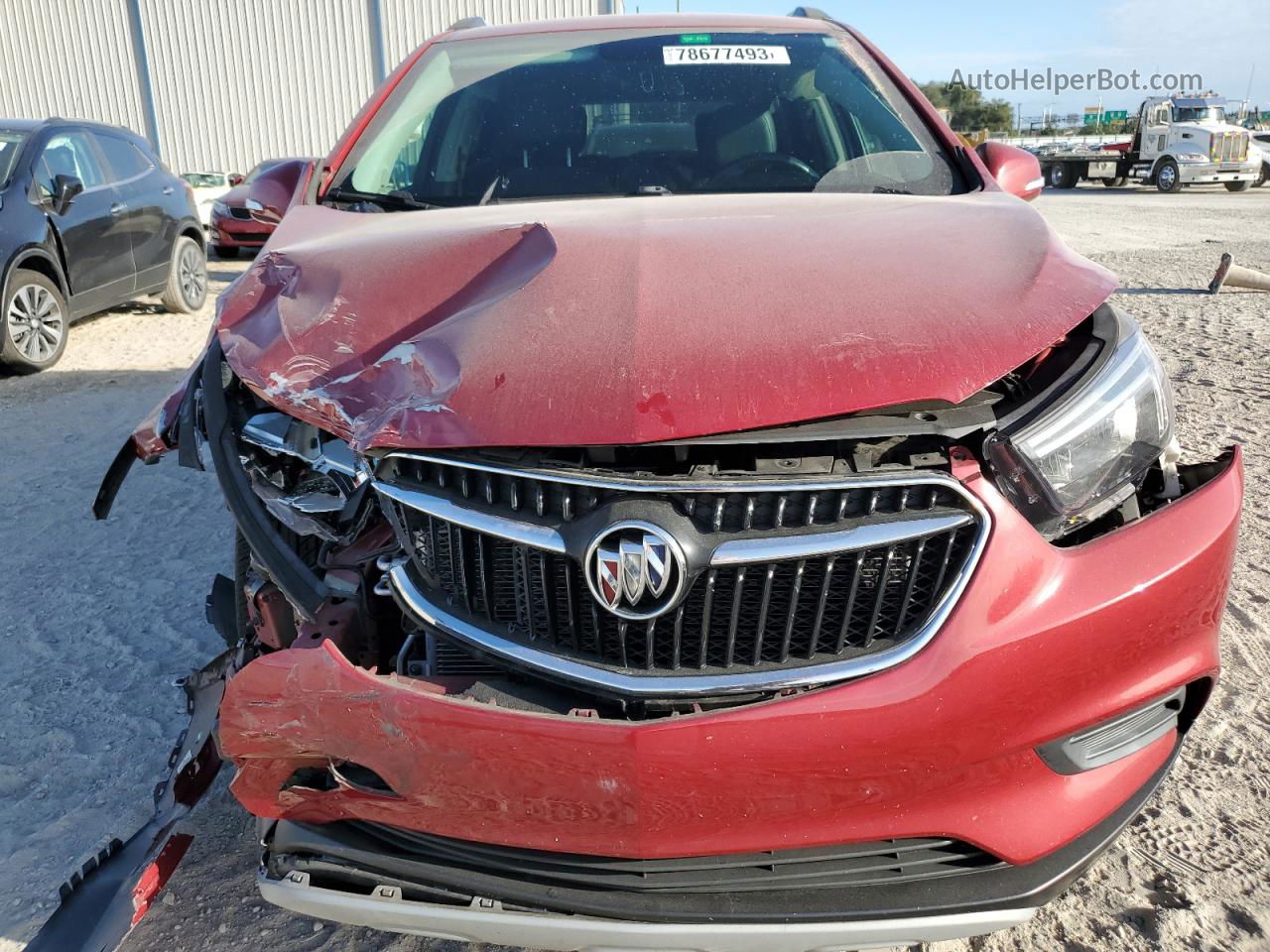 2019 Buick Encore Preferred Burgundy vin: KL4CJASB8KB962014