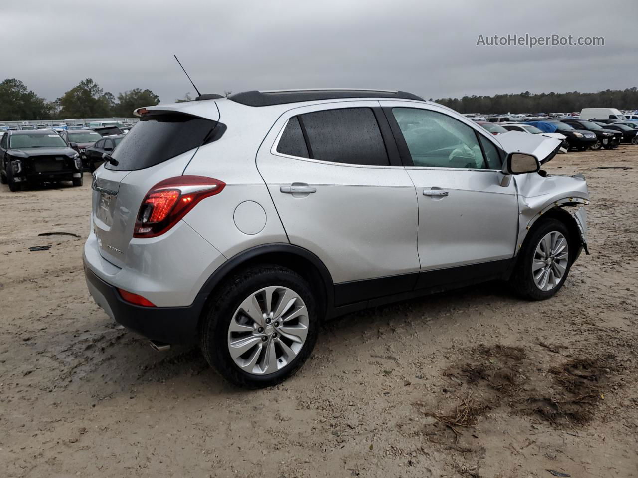 2018 Buick Encore Preferred Silver vin: KL4CJASB9JB518901