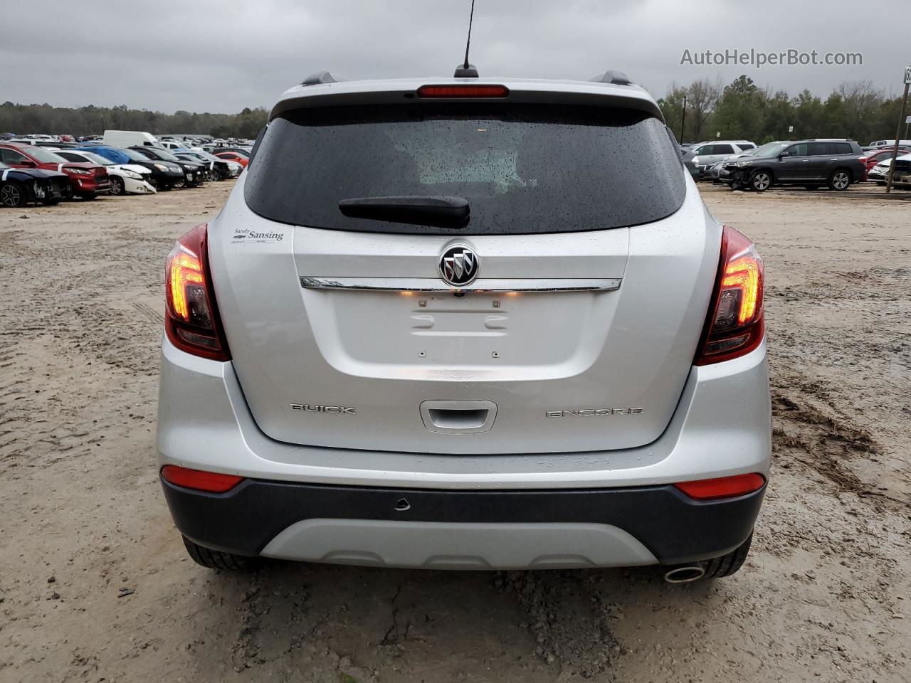 2018 Buick Encore Preferred Silver vin: KL4CJASB9JB518901