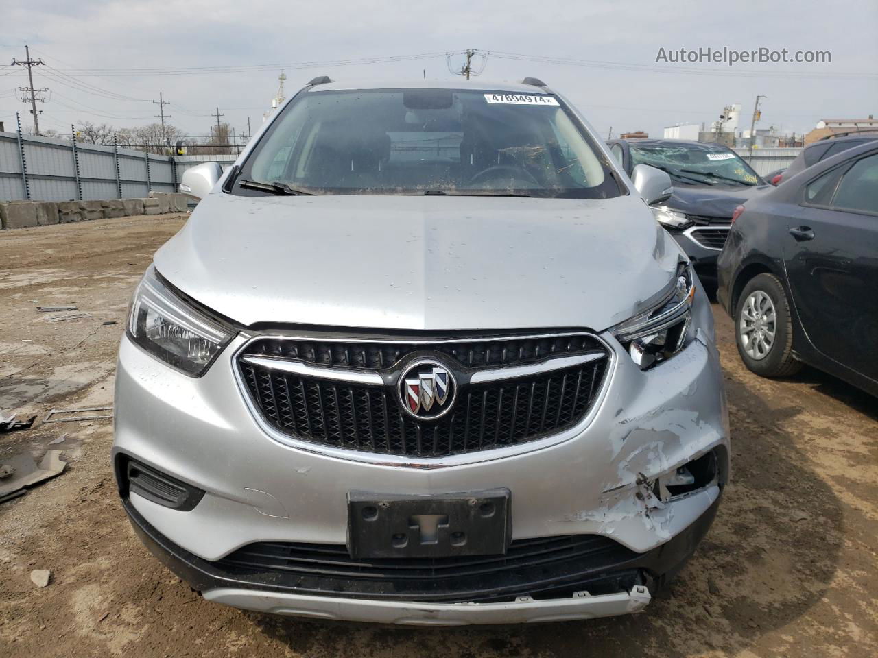 2018 Buick Encore Preferred Silver vin: KL4CJASB9JB533334