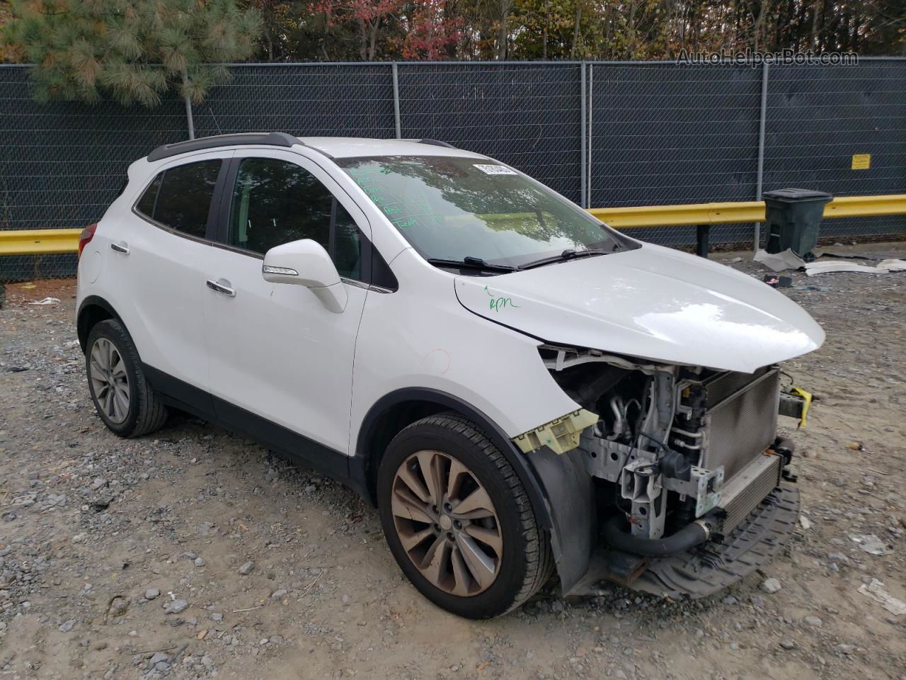 2018 Buick Encore Preferred White vin: KL4CJASB9JB543278