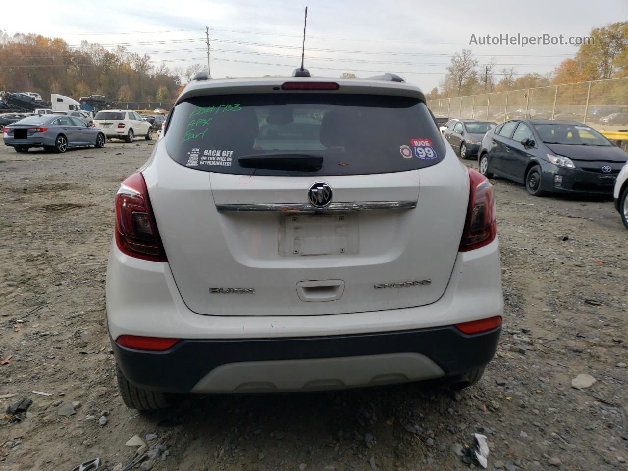 2018 Buick Encore Preferred White vin: KL4CJASB9JB543278