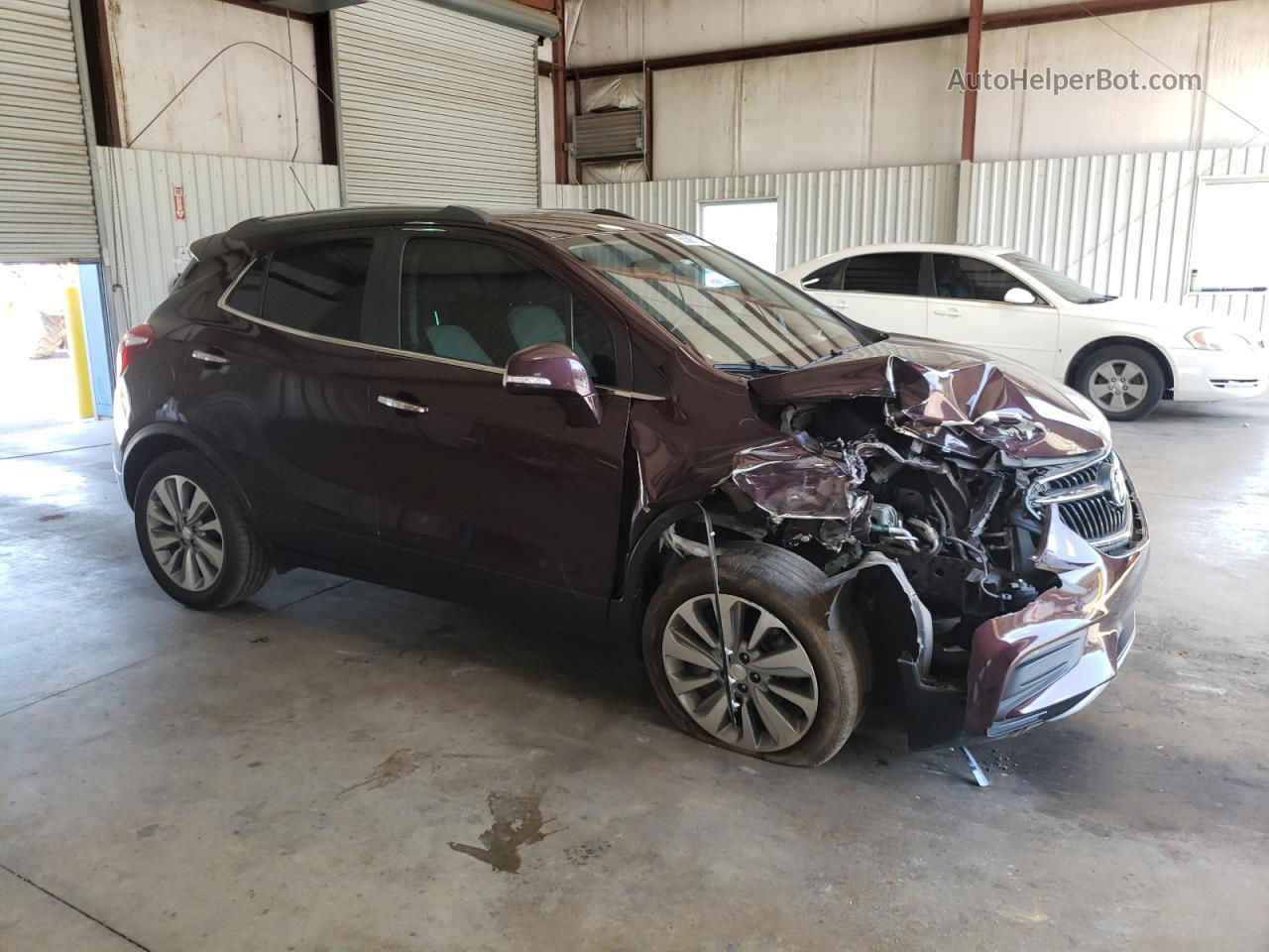 2018 Buick Encore Preferred Maroon vin: KL4CJASB9JB621266