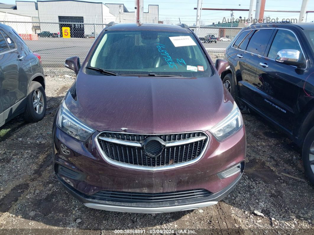 2018 Buick Encore Preferred Burgundy vin: KL4CJASB9JB622854