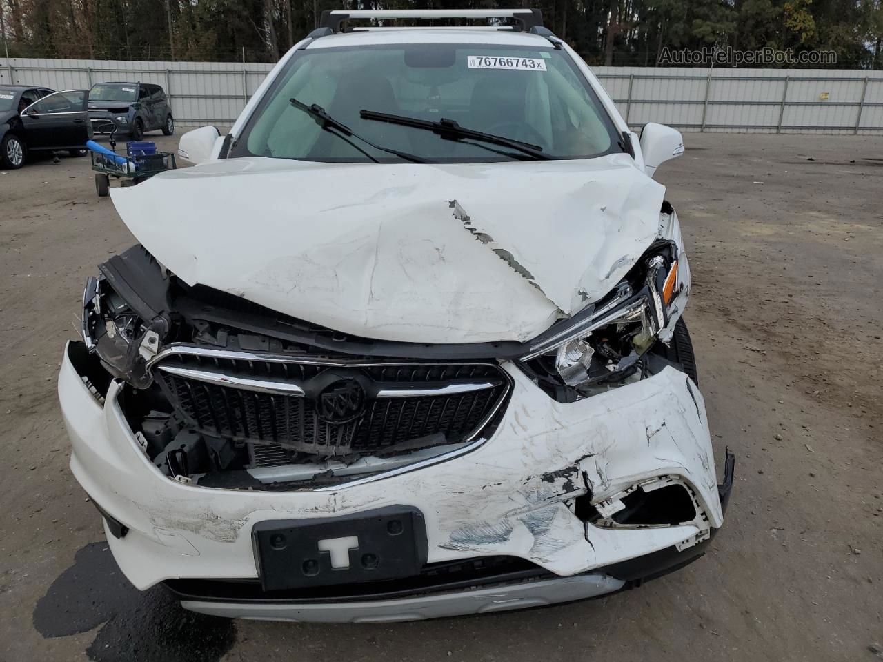 2018 Buick Encore Preferred White vin: KL4CJASB9JB691320