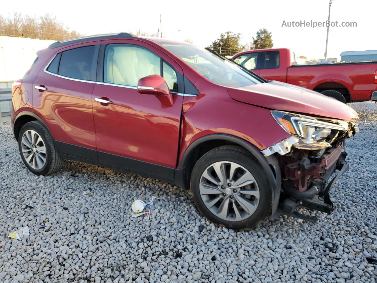 2018 Buick Encore Preferred Red vin: KL4CJASB9JB716040