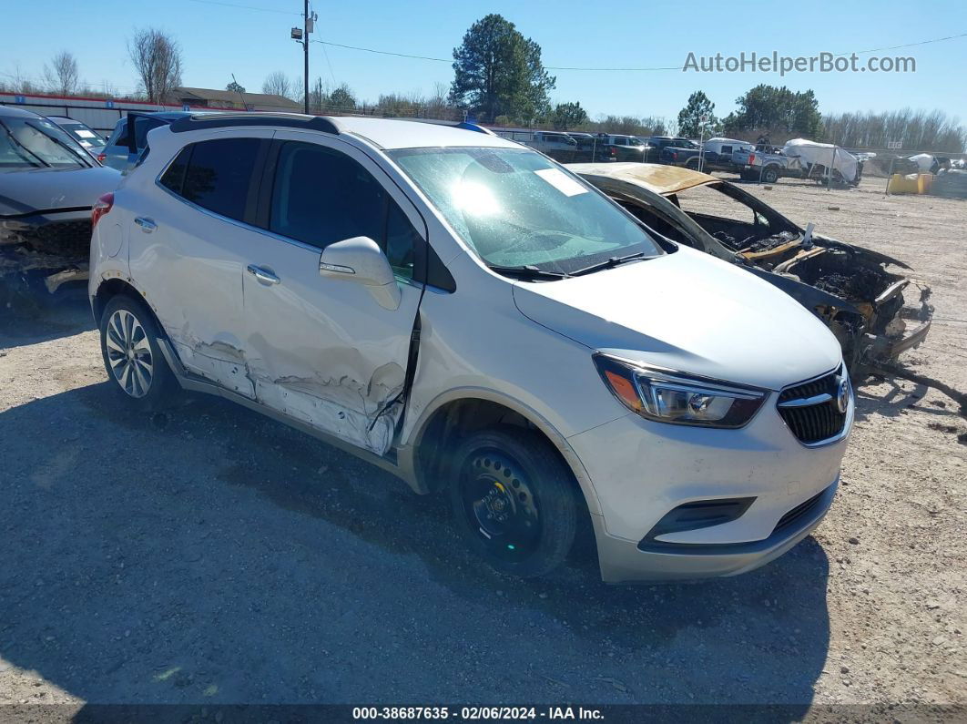 2019 Buick Encore Fwd Preferred White vin: KL4CJASB9KB726486