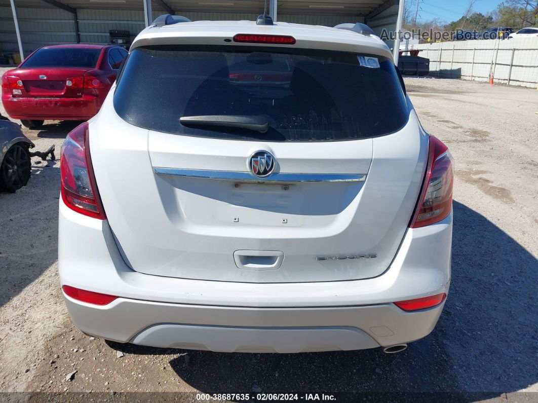 2019 Buick Encore Fwd Preferred White vin: KL4CJASB9KB726486