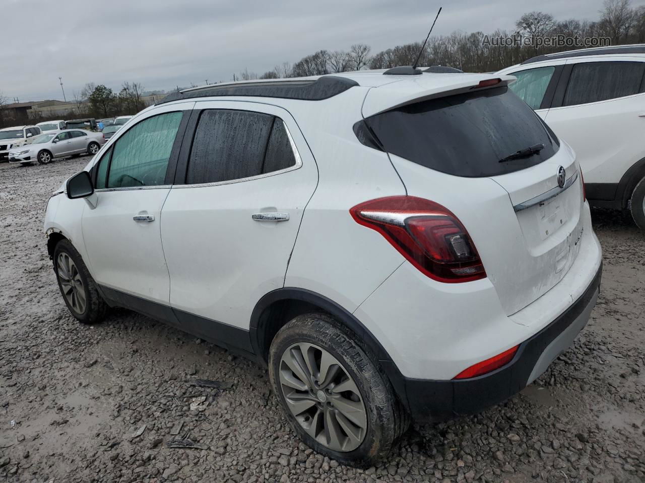 2019 Buick Encore Preferred White vin: KL4CJASB9KB728495