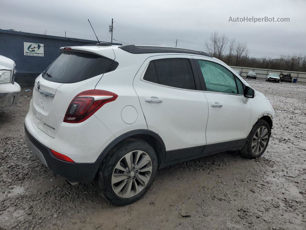 2019 Buick Encore Preferred White vin: KL4CJASB9KB728495