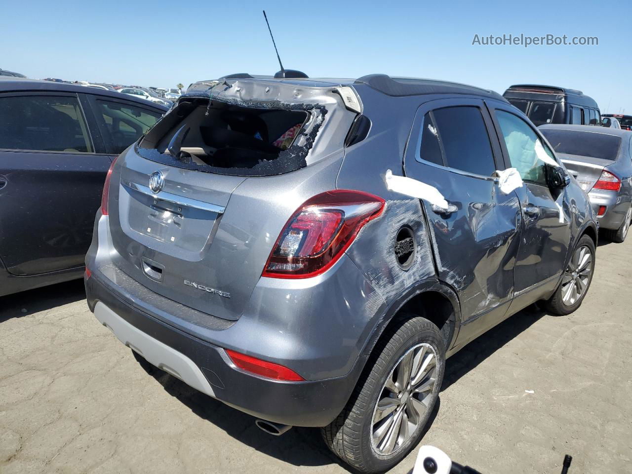 2019 Buick Encore Preferred Gray vin: KL4CJASB9KB744258