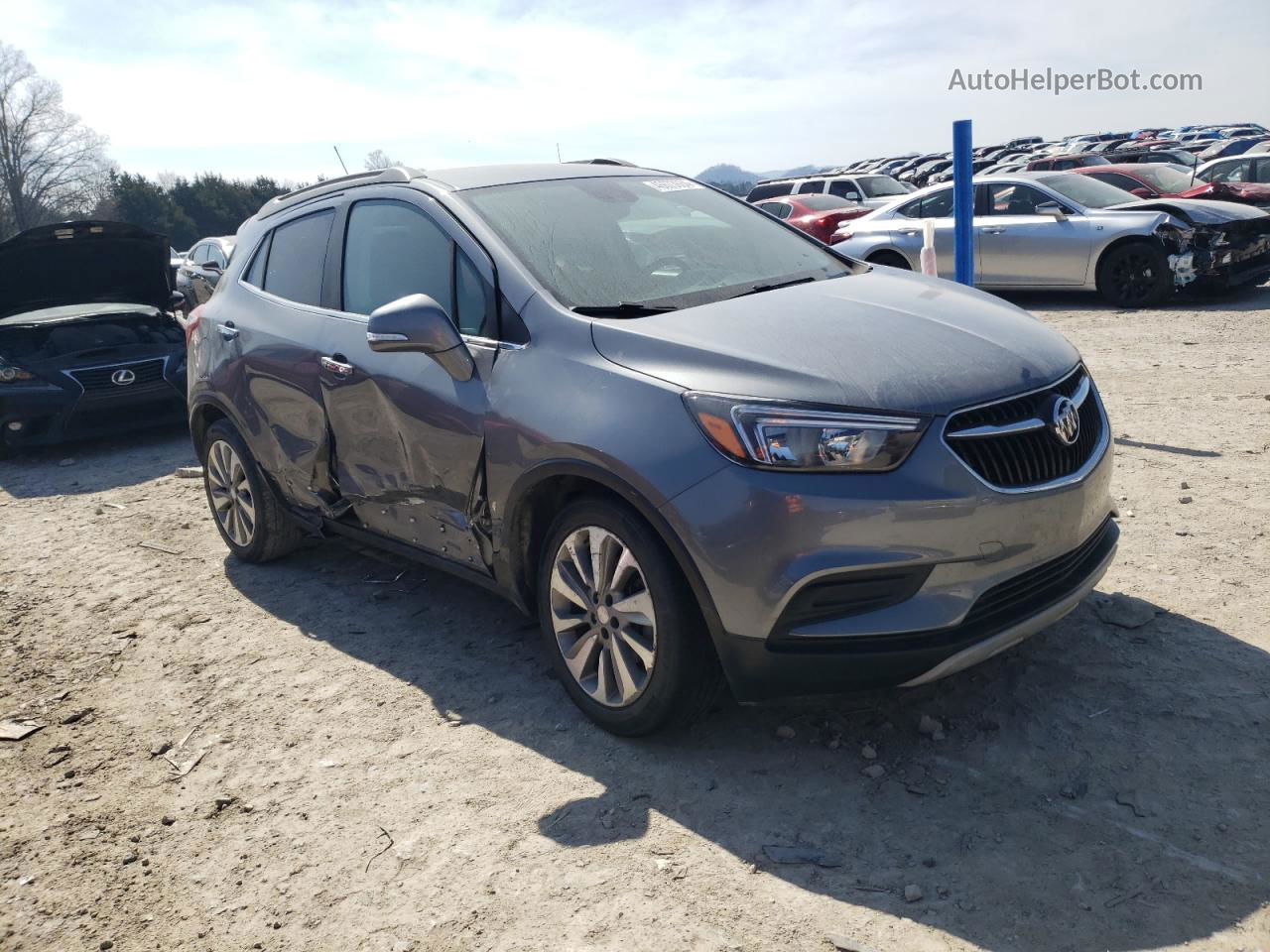 2019 Buick Encore Preferred Серый vin: KL4CJASB9KB776529