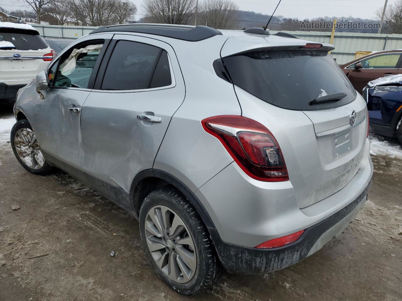 2019 Buick Encore Preferred Серебряный vin: KL4CJASB9KB825440