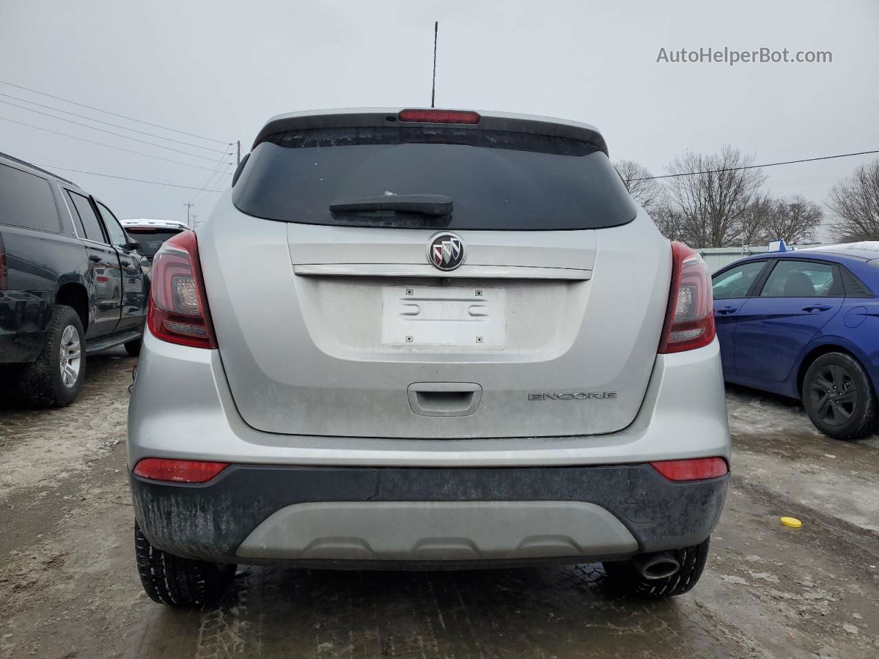 2019 Buick Encore Preferred Серебряный vin: KL4CJASB9KB825440