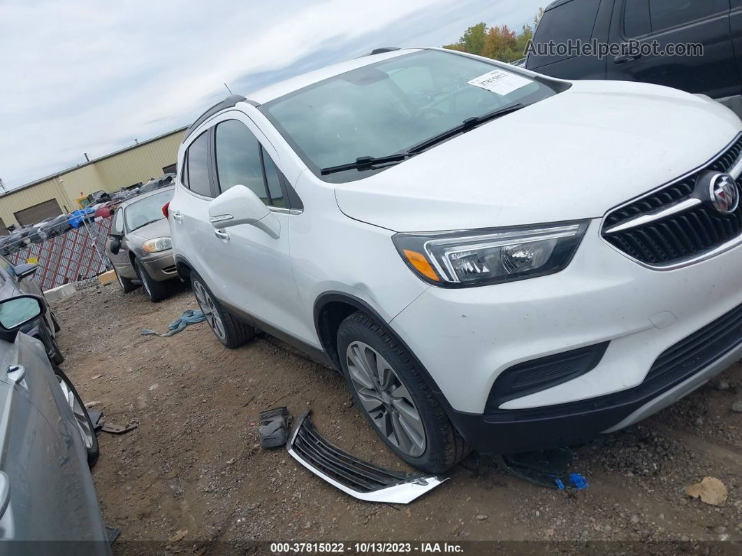 2019 Buick Encore Preferred White vin: KL4CJASB9KB870510