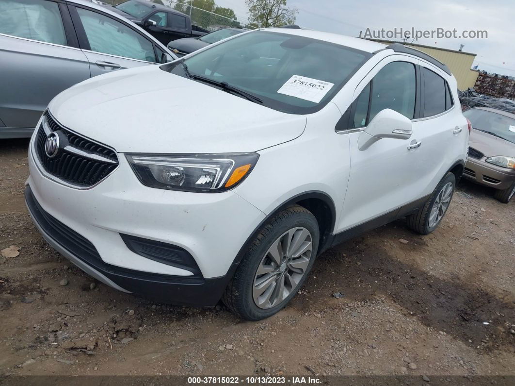 2019 Buick Encore Preferred White vin: KL4CJASB9KB870510