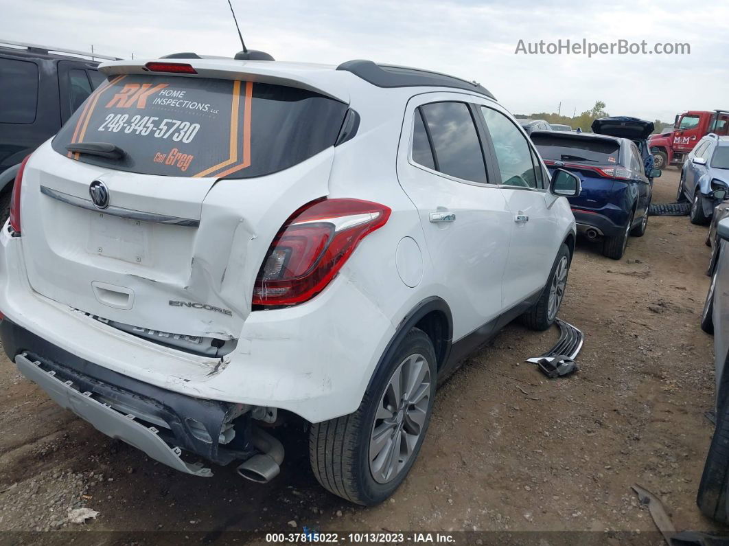 2019 Buick Encore Preferred White vin: KL4CJASB9KB870510